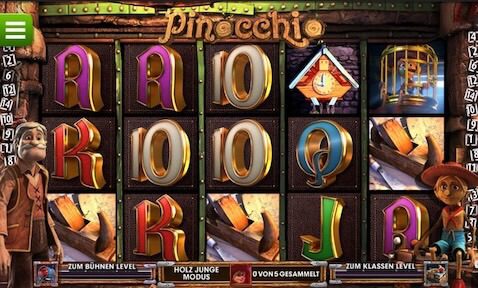 Pinocchio Spielautomat