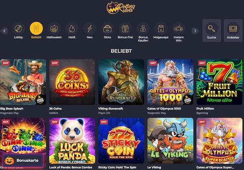 Rolling Slots Spielübersicht