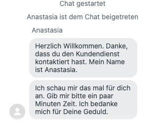 Vegazone Livechat