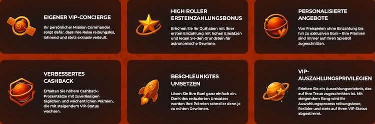 Vegazone VIP-Programm