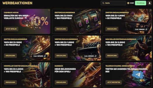 24Casino Bonusübersicht