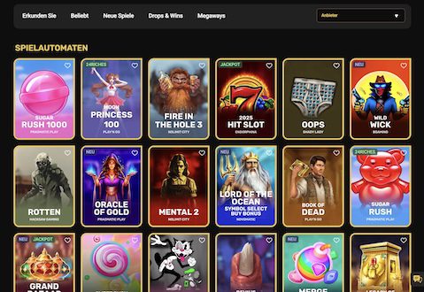 24Casino Spielübersicht