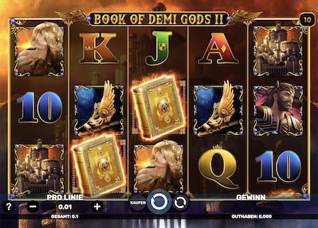 Book of Demi Gods 2 Spielautomat