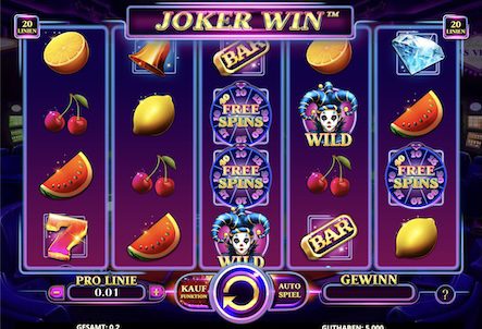 Joker Win Spielautomat