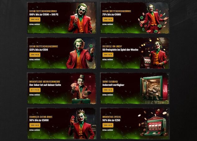 Jokery Bonusangebote