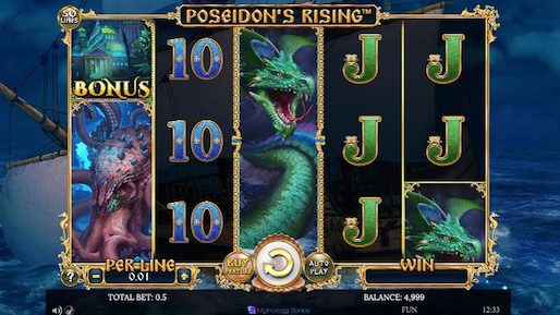 Poseidon's Rising Spielautomat