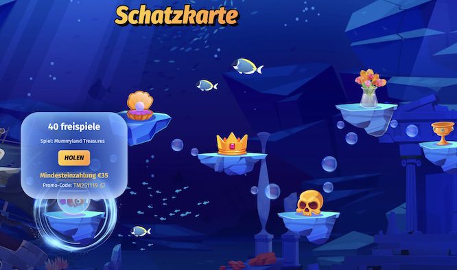 WinShark Schatzkarte