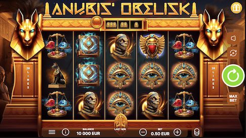 Anubis' Obelist Spielautomat