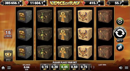 Dice of RA Slot
