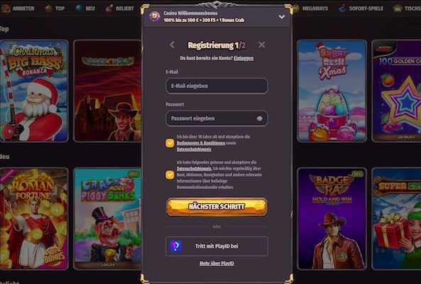 Dragonia Registrierung