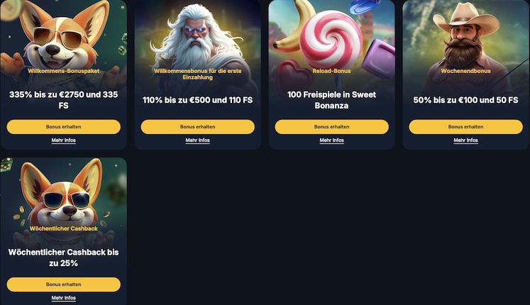 EgoGames Bonusangebote