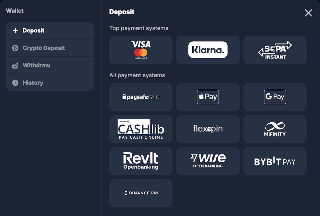 EgoGames Zahlugnsmethoden