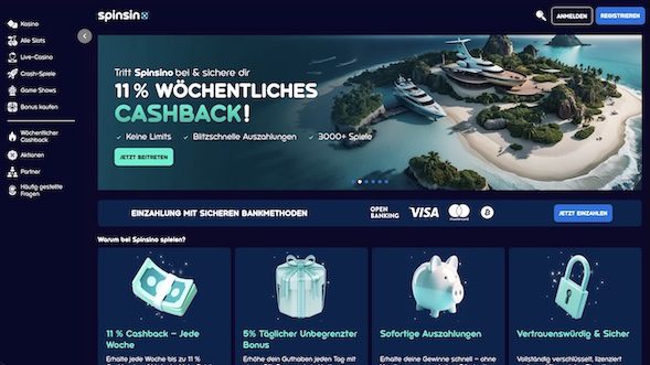 Spinsino Startseite