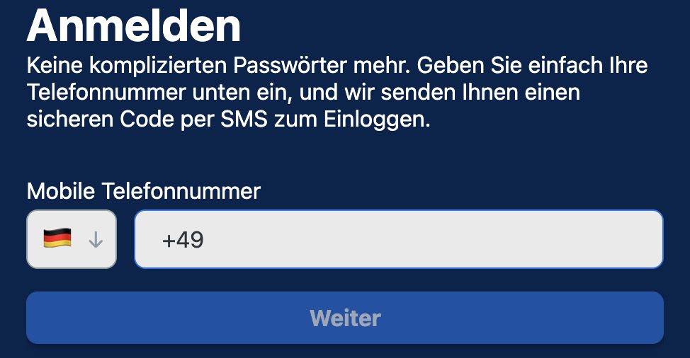 Spinsino Registrierung