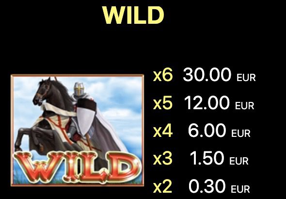 Knights Heart Wild Symbol