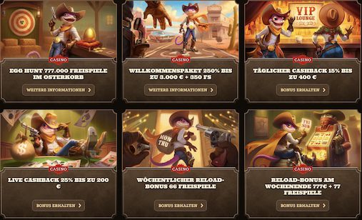 Lizaro Bonusangebote