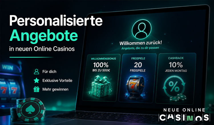 Personalisierte Bonusangebote in neuen Online Casinos