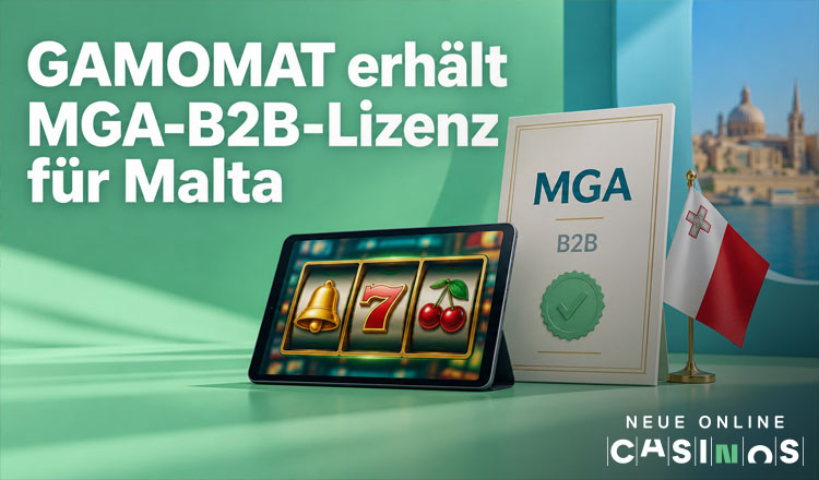 GAMOMAT erhält die MGA-B2B-Lizenz