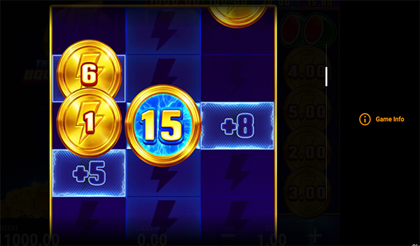 Playsons neues Booster Cell Feature im Slot dargestellt.